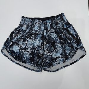 Lululemon Athletica Spring Breakaway Wave Shorts Starlight Black